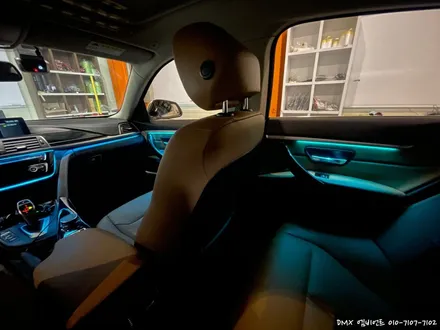 고양시 일산 BMW 4시리즈 420I F32 비노출 DMX 엠비언트 무드등 시공했어요~!! (마두동,주엽동,장항동,백석동,대화동) / 김포,일산,고양