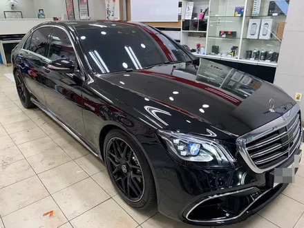 BENZ S63 AMG 아마테라스 HN + 나노커버 PPF 프론트패키지 시공 / 서울 마포구 서교동