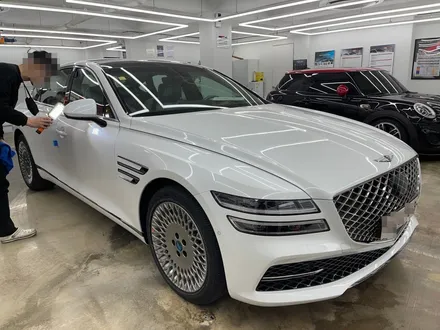 제네시스 G80 어항썬팅 루마 버텍스 900/700 / 서울 마포구 서교동