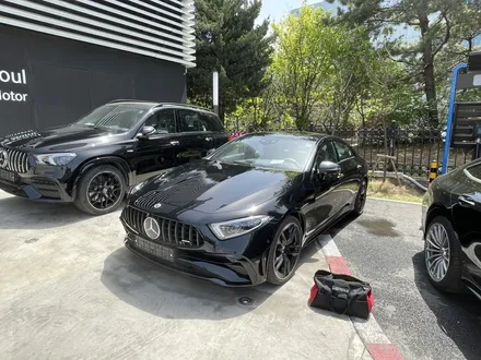 벤츠 CLS53AMG 출장 신차 검수 후기 제이튠 마포 신차패키지(썬팅, 블랙박스, 보조배터리, PPF, 유리막 코팅) / 서울 마포구 서교동