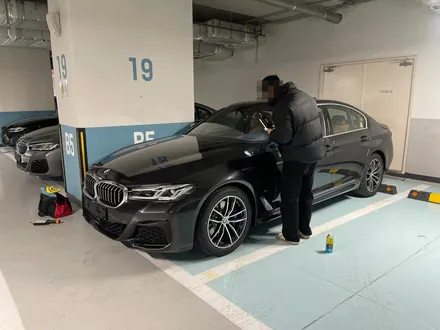 BMW 520i 신차 검수 + 썬팅 시공!! 마포 제이튠 / 서울 마포구 서교동