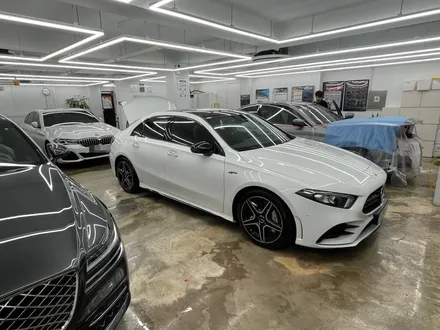 마포썬팅 아마테라스HN 썬팅시공  벤츠 A35 AMG / 서울 마포구 서교동