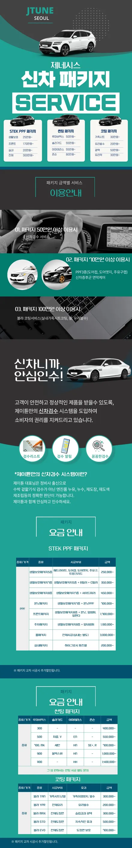 마포 신차패키지 제네시스 G80 인수거부 후 재입고 / 서울 마포구 서교동