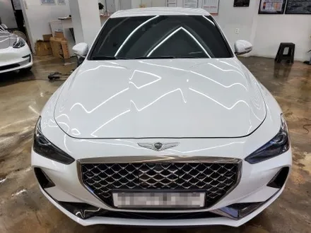 제네시스 G70 썬팅 재시공 / 서울 마포구 서교동