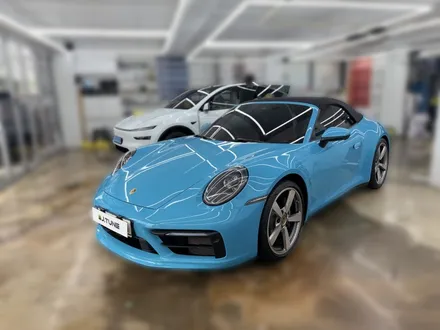 마포 PPF 포르쉐 911 카브리올레 STEK 다이노쉴드로 풀 PPF / 서울 마포구 서교동