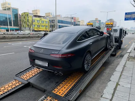 벤츠 GT43 AMG - 무광 PPF 제이튠 목동점 시공후기 / 서울 마포구 서교동