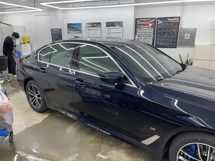 BMW 520i 솔라가드 새턴 썬팅 블랙박스 보조배터리(마포 은평 용산 영등포 김포 강서) / 서울 마포구 서교동