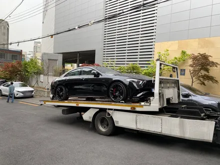 벤츠 CLS53AMG 출장 신차 검수 후기 제이튠 마포 신차패키지(썬팅, 블랙박스, 보조배터리, PPF, 유리막 코팅) / 서울 마포구 서교동