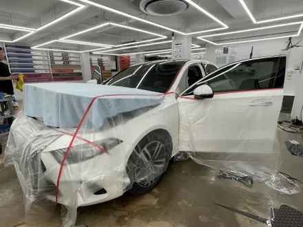 마포썬팅 아마테라스HN 썬팅시공  벤츠 A35 AMG / 서울 마포구 서교동