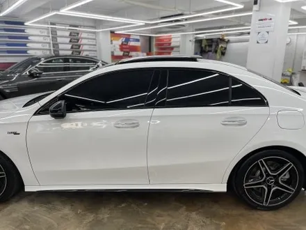 마포썬팅 아마테라스HN 썬팅시공  벤츠 A35 AMG / 서울 마포구 서교동
