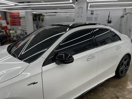 마포썬팅 아마테라스HN 썬팅시공  벤츠 A35 AMG / 서울 마포구 서교동