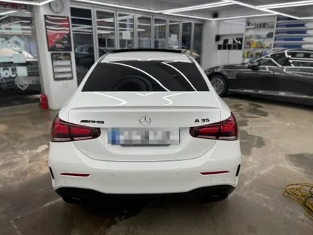 마포썬팅 아마테라스HN 썬팅시공  벤츠 A35 AMG / 서울 마포구 서교동
