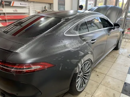 벤츠 GT43 AMG - 무광 PPF 제이튠 목동점 시공후기 / 서울 마포구 서교동