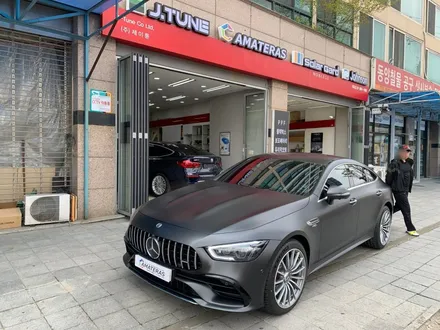 벤츠 GT43 AMG - 무광 PPF 제이튠 목동점 시공후기 / 서울 마포구 서교동