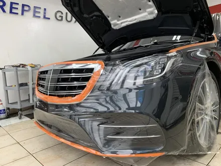 BENZ S63 AMG 아마테라스 HN + 나노커버 PPF 프론트패키지 시공 / 서울 마포구 서교동