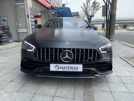 벤츠 GT43 AMG - 무광 PPF 제이튠 목동점 시공후기 / 서울 마포구 서교동