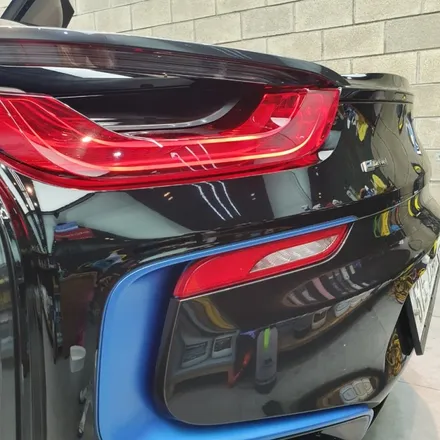 판교광택 유리막코팅~! BMW I8 광택+지테크닉 크리스탈 세럼 울트라 / 성남시 분당구 판교동
