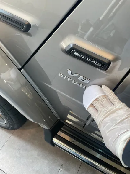 판교 신차패키지 수성광택+유리막코팅+유리발수코팅~! 벤츠 G바겐 (G63 AMG) 작업기 / 성남시 분당구 판교동