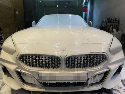 판교 신차패키지 유리막코팅+유리발수코팅+프리미엄디테일링 ~! BMW Z4 작업기 / 성남시 분당구 판교동