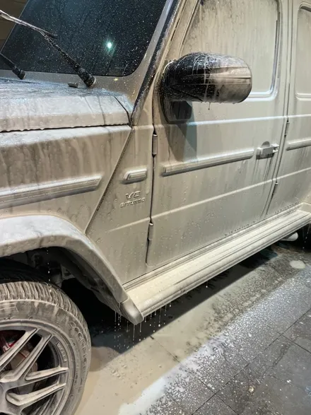 판교 신차패키지 수성광택+유리막코팅+유리발수코팅~! 벤츠 G바겐 (G63 AMG) 작업기 / 성남시 분당구 판교동