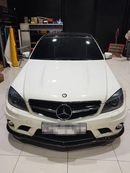 벤츠 C63 AMG 사틴다크그레이 전체랭핑 / 평택랩핑 텐토르 TENTOR 평택텐토르 텐토르평택 천안랩핑 당진랩핑 안성랩핑 오산랩핑 / 평택시 칠괴동