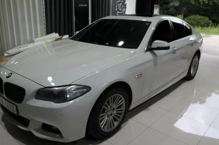 천안랩핑 평택랩핑 / BMW 520D 크롬가리기(크롬죽이기) 시공 / 평택시 칠괴동