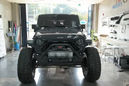 오산랩핑 동탄랩핑 랭글러JK 전체랩핑 시공!! / 평택 삼남로