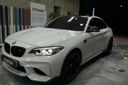 평택랩핑 천안랩핑 / BMW M2 리얼카본 루프스킨 시공!! / 평택시 칠괴동