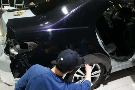 벤츠 E220 사고차량 전체랩핑 / 평택텐토르 텐토르평택 텐토르 평택랩핑 안성랩핑 당진랩핑 천안랩핑 / 평택시 칠괴동