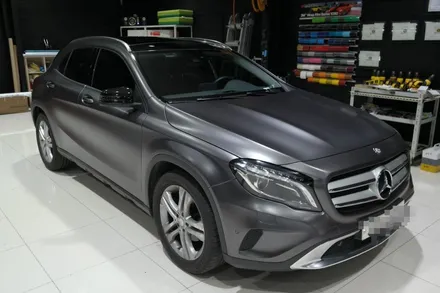 벤츠 GLA 200d 사틴다크그레이 전체랩핑 / 평택랩핑 안성랩핑 오산랩핑 아산랩핑 당진랩핑 천안랩핑 공도랩핑 평택텐토르 텐토르 / 평택시 칠괴동