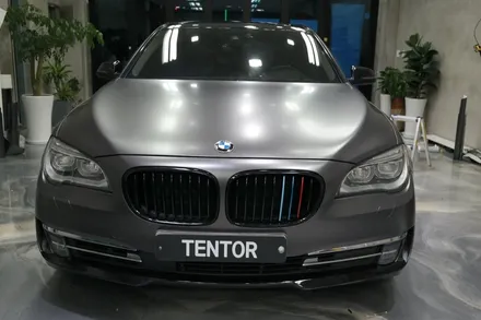 동탄랩핑 / BMW 740D 3M1080 사틴다크그레이 전체랩핑 / 평택시 칠괴동