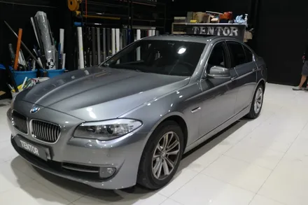 평택랩핑 천안랩핑 / BMW520D 에이버리 유광화이트 전체랩핑 / 평택시 칠괴동