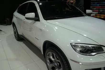 평택자동차랩핑 / BMW X6 3M사틴다크그레이 전체랩핑 시공 / 평택시 칠괴동
