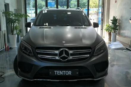 벤츠랩핑 GLE 350d 3M1080 사틴다크그레이 전체랩핑시공 / 평택시 칠괴동