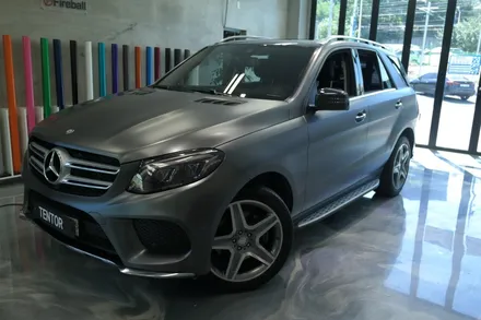 벤츠랩핑 GLE 350d 3M1080 사틴다크그레이 전체랩핑시공 / 평택시 칠괴동