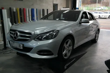 벤츠 E250 평택 천안 랩핑 전문점에서 랩핑으로 새차만들기!! / 평택 삼남로