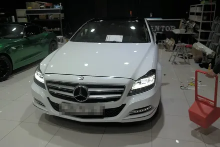 벤츠 CLS 350 전체랩핑 작업 / 평택텐토르 텐토르평택 텐토르 평택랩핑 안성랩핑 천안랩핑 아산랩핑 당진랩핑 오산랩핑 / 평택시 칠괴동