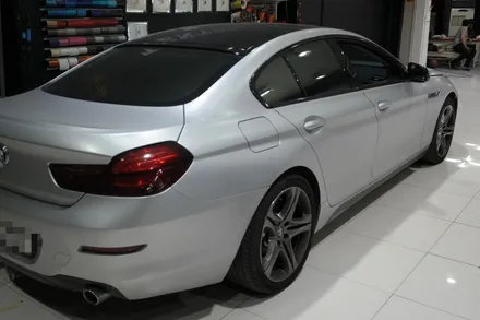 천안 평택랩핑으로 사고수리후 완벽한모습으로 탈바꿈해보자!!BMW640D 사틴다크그레이 전체랩핑!! / 평택시 칠괴동