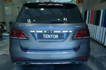 벤츠랩핑 GLE 350d 3M1080 사틴다크그레이 전체랩핑시공 / 평택시 칠괴동