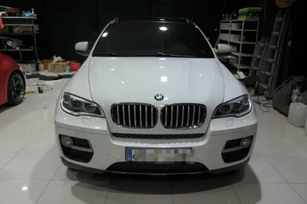 평택자동차랩핑 / BMW X6 3M사틴다크그레이 전체랩핑 시공 / 평택시 칠괴동