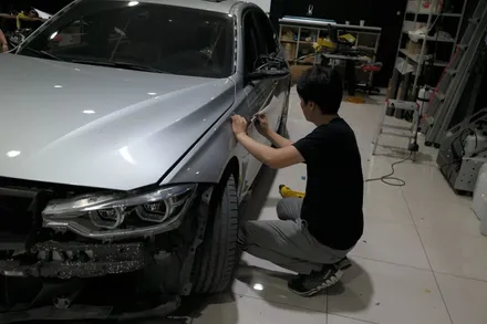 BMW 320 전체랩핑 에이버리 슈프림 / 평택랩핑 천안랩핑 평택텐토르 텐토르평택 텐토르 / 평택시 칠괴동