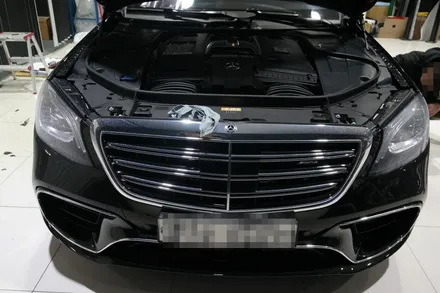 벤츠 AMG S63 라이트필름 및 부분랩핑 / 평택랩핑 안성랩핑 오산랩핑 당진랩핑 아산랩핑 천안랩핑 공도랩핑 평택라이트필름 / 평택시 칠괴동