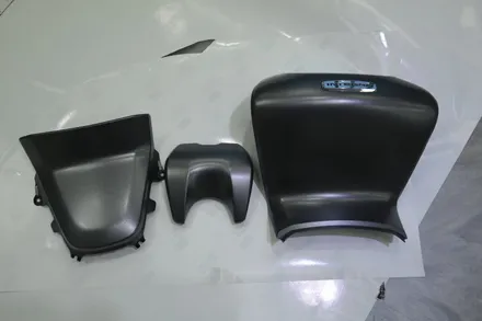 평택부분랩핑 혼다오토바이부품 사틴다크그레이랩핑 시공 / 평택시 칠괴동