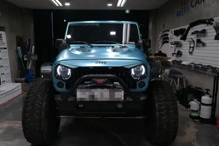 오산랩핑 동탄랩핑 랭글러JK 전체랩핑 시공!! / 평택 삼남로