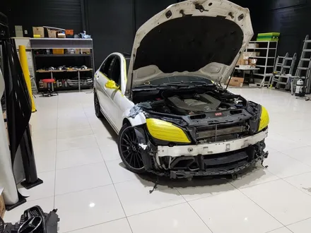벤츠 C63 AMG 사틴다크그레이 전체랭핑 / 평택랩핑 텐토르 TENTOR 평택텐토르 텐토르평택 천안랩핑 당진랩핑 안성랩핑 오산랩핑 / 평택시 칠괴동