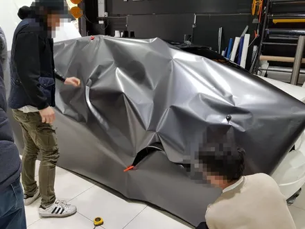 벤츠 C63 AMG 사틴다크그레이 전체랭핑 / 평택랩핑 텐토르 TENTOR 평택텐토르 텐토르평택 천안랩핑 당진랩핑 안성랩핑 오산랩핑 / 평택시 칠괴동