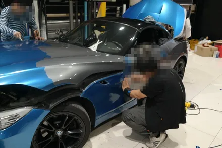 BMW Z4 전체랩핑 / 평택텐토르 텐토르평택 텐토르 평택랩핑 안성랩핑 천안랩핑 아산랩핑 당진랩핑 오산랩핑 / 평택시 칠괴동