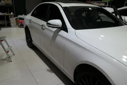 벤츠 E200 크롬죽이기 / 평택랩핑 안성랩핑 오산랩핑 천안랩핑 당진랩핑 아산랩핑 공도랩핑 / 평택시 칠괴동