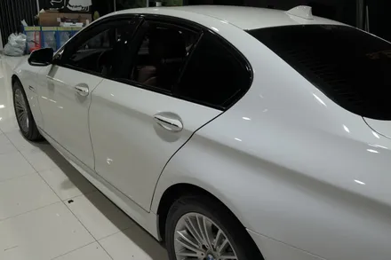 천안랩핑 평택랩핑 / BMW 520D 크롬가리기(크롬죽이기) 시공 / 평택시 칠괴동