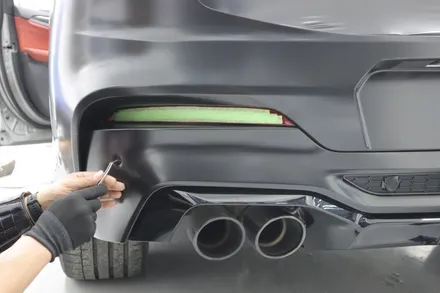 평택랩핑 / BMW X4M 3M2080 사틴블랙 전체랩핑 시공기 / 평택 삼남로